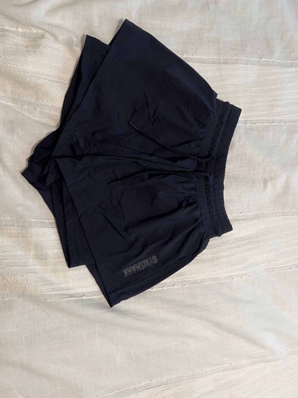 Gymshark Black Performance Running Shorts